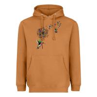 Meerkat bird hummingbird dandelion flowers shirt for women men t shirt Heavyweight Hoodie - linhVisuals