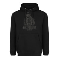 Black ave maria schubert latin mass blessed mother hail mary lady t shirt Heavyweight Hoodie - linhVisuals