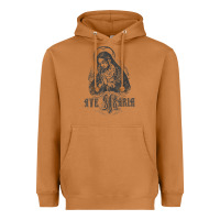 Meerkat ave maria schubert latin mass blessed mother hail mary lady t shirt Heavyweight Hoodie - linhVisuals