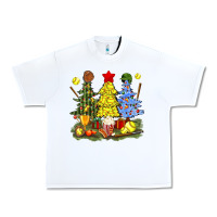 White christmas with softball trees bbs Urban Heavy Tee - BundleAndBundleShop