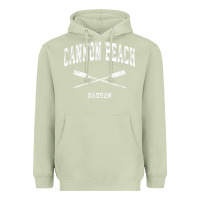 Matcha cannon beach oregon vintage nautical crossed oars t shirt Heavyweight Hoodie - linhVisuals