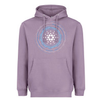 Lavender cardano ada crypto cryptocurrency t shirt Heavyweight Hoodie - linhVisuals