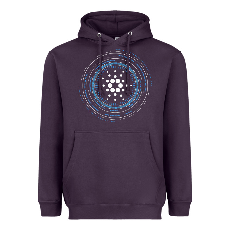 Cardano Ada Crypto Cryptocurrency T Shirt Heavyweight Hoodie by linhVisuals | Teevron