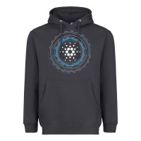 Smoke cardano ada crypto cryptocurrency t shirt Heavyweight Hoodie - linhVisuals