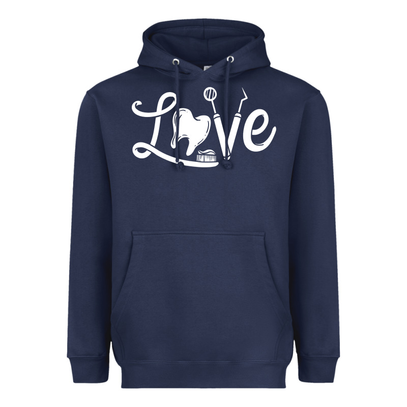 Dentistry Dentist Dental Assistant Dental Hygienist Gift Pullover Hood Heavyweight Hoodie by linhVisuals | Teevron
