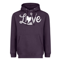 Plum dentistry dentist dental assistant dental hygienist gift pullover hood Heavyweight Hoodie - linhVisuals