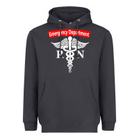 Smoke emergency department nursing er registered nurse rn caduceus raglan ba Heavyweight Hoodie - linhVisuals