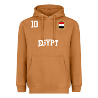 Meerkat egypt team sports number 10 soccer egyptian flag t shirt Heavyweight Hoodie - linhVisuals