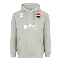 Moon Dust egypt team sports number 10 soccer egyptian flag t shirt Heavyweight Hoodie - linhVisuals