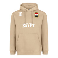 Mushroom egypt team sports number 10 soccer egyptian flag t shirt Heavyweight Hoodie - linhVisuals