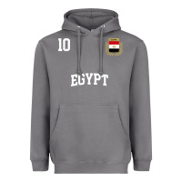Storm egypt team sports number 10 soccer egyptian flag t shirt Heavyweight Hoodie - linhVisuals