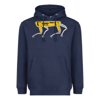 Navy dynamics robot dog spot for boston militaries t shirt Heavyweight Hoodie - linhVisuals