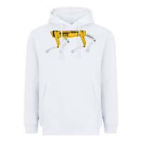 White dynamics robot dog spot for boston militaries t shirt Heavyweight Hoodie - linhVisuals