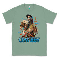 Sage Little Cowboy Midilli Horse kid boy Classic Tee - HowdyJamesFarm