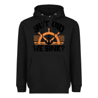 Black funny boat captain gift for boater men women cool boating t shirt Heavyweight Hoodie - linhVisuals