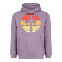 Lavender jesus cross retro style vintage t shirt Heavyweight Hoodie - linhVisuals
