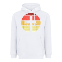White jesus cross retro style vintage t shirt Heavyweight Hoodie - linhVisuals