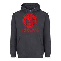 Smoke iww injury one is injury to all front and back red zip hoodie Heavyweight Hoodie - linhVisuals