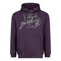 Plum i'm your huckleberry tank top Heavyweight Hoodie - linhVisuals