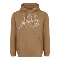 Toasted Coconut i'm your huckleberry tank top Heavyweight Hoodie - linhVisuals