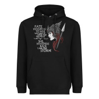 Fate Whispers To Her You Cannot Withstand The Storm T Shirt Heavyweight Hoodie | Teevron
