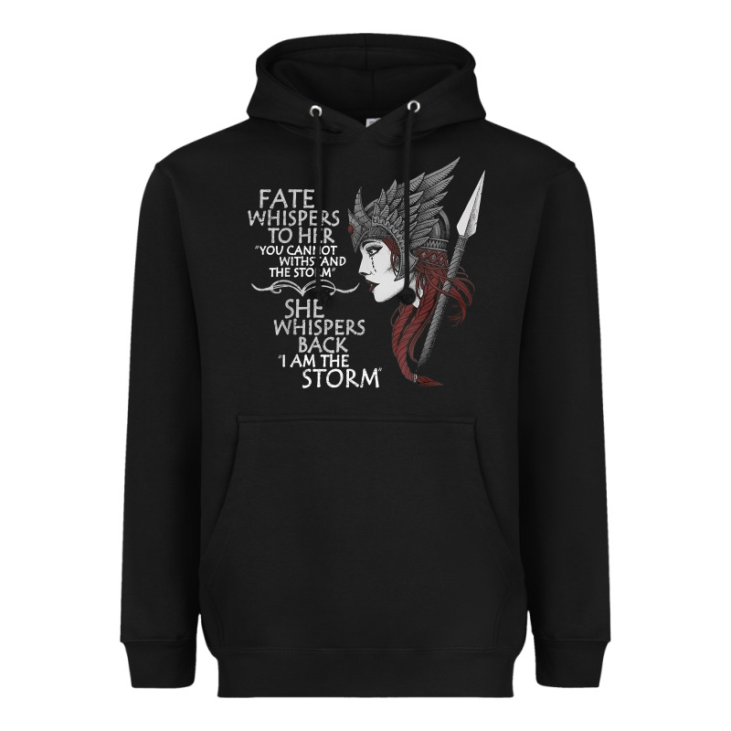 Fate Whispers To Her You Cannot Withstand The Storm T Shirt Heavyweight Hoodie by linhVisuals | Teevron