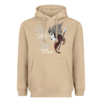 Mushroom fate whispers to her you cannot withstand the storm t shirt Heavyweight Hoodie - linhVisuals