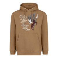 Toasted Coconut fate whispers to her you cannot withstand the storm t shirt Heavyweight Hoodie - linhVisuals