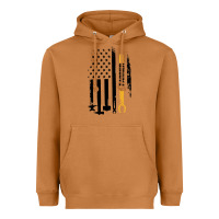 Meerkat farrier, horse lovers no hoof no horse barefoot father's day pullover Heavyweight Hoodie - linhVisuals