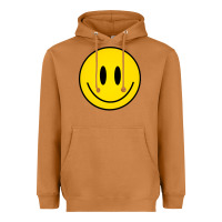Meerkat retro happy vibe smiley face happy face graphic sweatshirt Heavyweight Hoodie - linhVisuals
