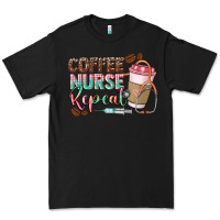 Black coffee nurse repeat Premium Tee - CowGirlArtShop