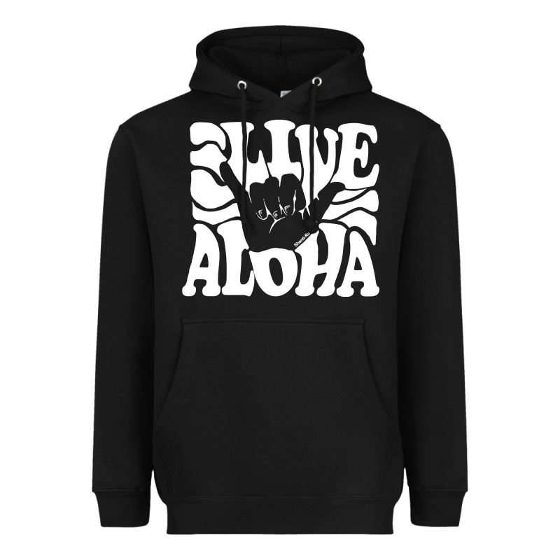 Vintage Live Aloha State Hawaiian Islands Shaka Hawaii Maui Pullover H Heavyweight Hoodie by linhVisuals | Teevron
