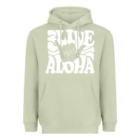 Matcha vintage live aloha state hawaiian islands shaka hawaii maui pullover h Heavyweight Hoodie - linhVisuals