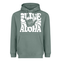 Sage vintage live aloha state hawaiian islands shaka hawaii maui pullover h Heavyweight Hoodie - linhVisuals