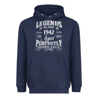 Navy legends were born in 1942 year of birth birthday t shirt Heavyweight Hoodie - linhVisuals