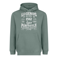 Sage legends were born in 1942 year of birth birthday t shirt Heavyweight Hoodie - linhVisuals