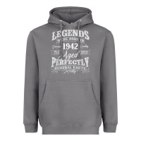 Storm legends were born in 1942 year of birth birthday t shirt Heavyweight Hoodie - linhVisuals