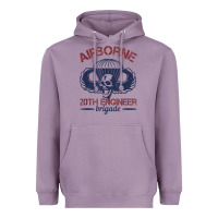 Lavender the engineers of 20th brigade t shirt Heavyweight Hoodie - linhVisuals
