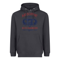 Smoke the engineers of 20th brigade t shirt Heavyweight Hoodie - linhVisuals