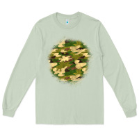 Matcha camouflage patch 2 Long Sleeve Tee - BundleAndBundleShop