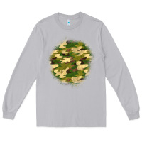 Moon Dust camouflage patch 2 Long Sleeve Tee - BundleAndBundleShop