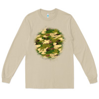 Mushroom camouflage patch 2 Long Sleeve Tee - BundleAndBundleShop