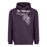 Plum the villages fl   florida city mandala t shirt Heavyweight Hoodie - linhVisuals