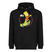 Black the simpsons bart simpson eat my shorts premium t shirt Heavyweight Hoodie - linhVisuals