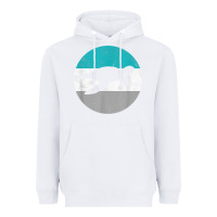 White sea turtle retro gift for men or boys t shirt Heavyweight Hoodie - linhVisuals
