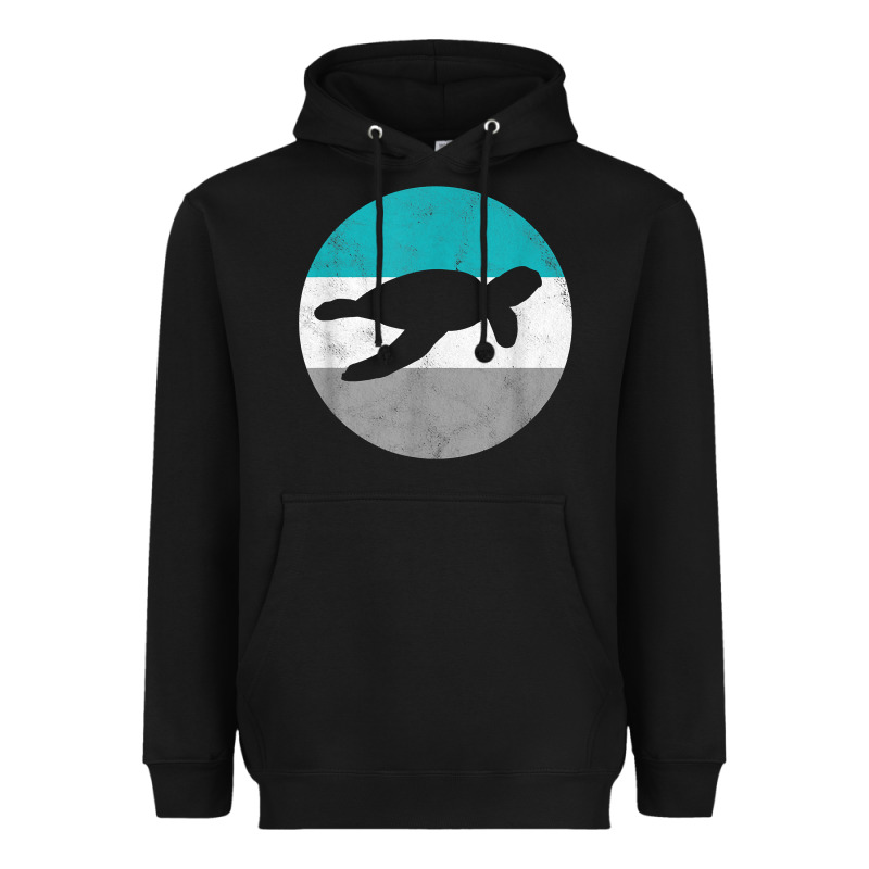 Sea Turtle Retro Gift For Men Or Boys T Shirt Heavyweight Hoodie by linhVisuals | Teevron
