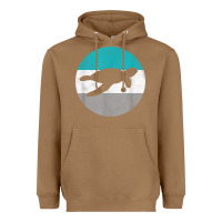 Toasted Coconut sea turtle retro gift for men or boys t shirt Heavyweight Hoodie - linhVisuals