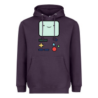 Plum bmo   adventure time Heavyweight Hoodie - linhVisuals