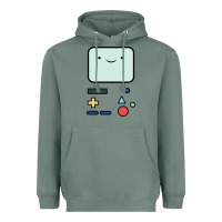 Sage bmo   adventure time Heavyweight Hoodie - linhVisuals