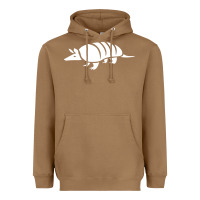 Toasted Coconut armadillo Heavyweight Hoodie - linhVisuals
